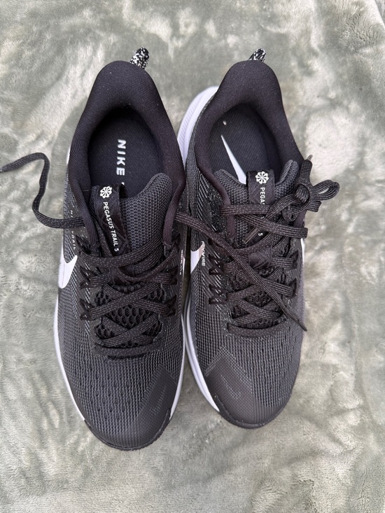 Nike Shoes - Nike Black and White Trail Running Sneakers